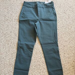 Old Navy Teal Pixie Skinny Ankle Pants